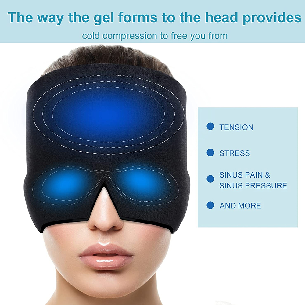 headache hat  migraine cap  theraice rx headache relief hat  migraine ice cap  headache relief hat  ice hat for migraines  headache cap  migraine relief hat 