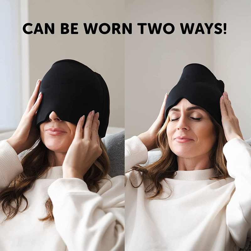 headache hat  migraine cap  theraice rx headache relief hat  migraine ice cap  headache relief hat  ice hat for migraines  headache cap  migraine relief hat 