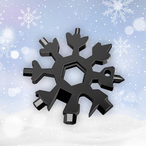 18 in 1 Stainless Steel Snowflakes Multi-tool