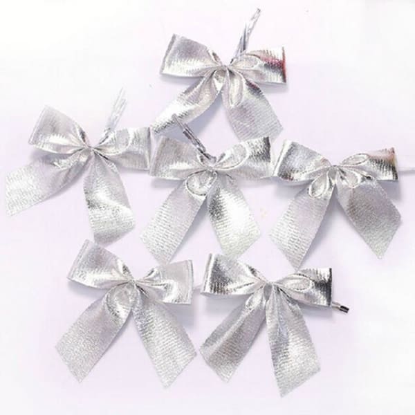 12 PCS XMAS Tree Decorative Bowknots - ValasMall