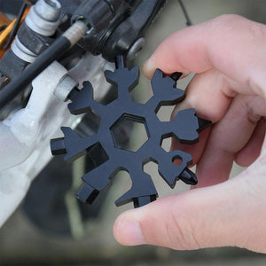 18 in 1 Stainless Steel Snowflakes Multi-tool