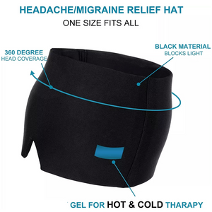 headache hat  migraine cap  theraice rx headache relief hat  migraine ice cap  headache relief hat  ice hat for migraines  headache cap  migraine relief hat 