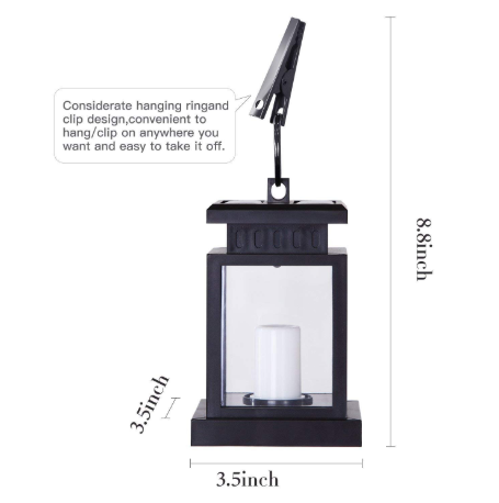 Stylist Solar LED Candle Auto ON-OFF - ValasMall