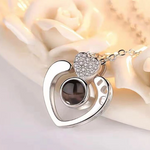 100 Languages "I Love You" Projection Necklace & Ring