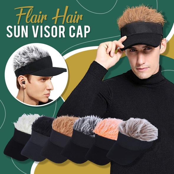 Flair Hair Sun Visor Cap