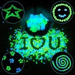 Glow in the Dark Pebbles (50 pcs Set)