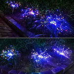 Solar Powered Firework Lights