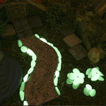 Glow in the Dark Pebbles (50 pcs Set)