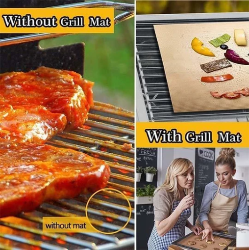 Non-Stick BBQ Grill Mats