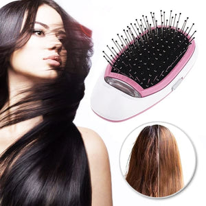 PORTABLE ELECTRIC IONIC HAIRBRUSH - ValasMall