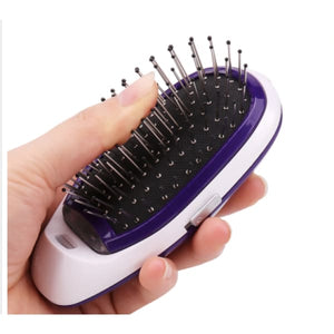 PORTABLE ELECTRIC IONIC HAIRBRUSH - ValasMall