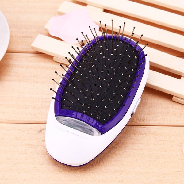 PORTABLE ELECTRIC IONIC HAIRBRUSH - ValasMall