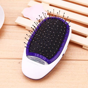 PORTABLE ELECTRIC IONIC HAIRBRUSH - ValasMall