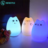 Cute Cat Touch LED Night Lamp - ValasMall