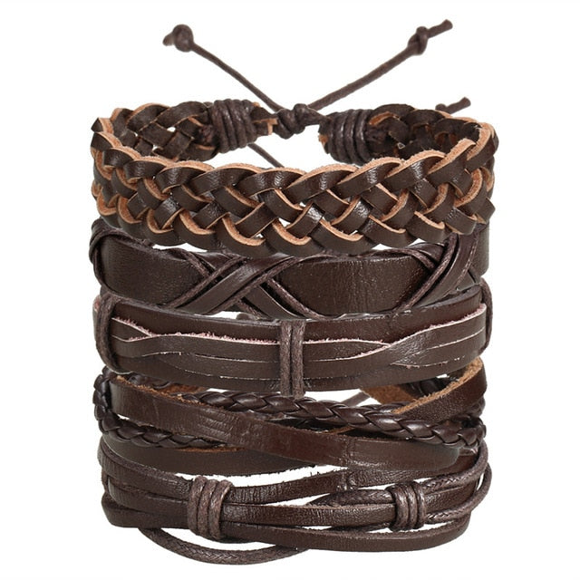 Best Leather Multilayer Fashionable Belt - ValasMall