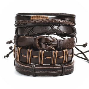 Best Leather Multilayer Fashionable Belt - ValasMall