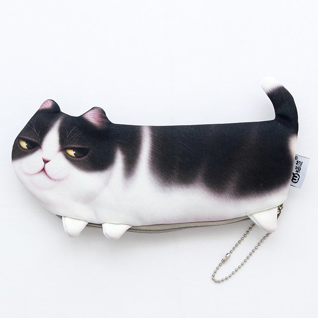 2019 NEW Cartoon Cat Soft Pencil Case - ValasMall