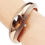 Latest Rose Gold Style Luxury Bracelet Watch - ValasMall