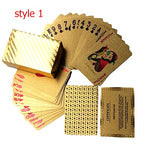 Waterproof Golden Playing Durable Cards - ValasMall