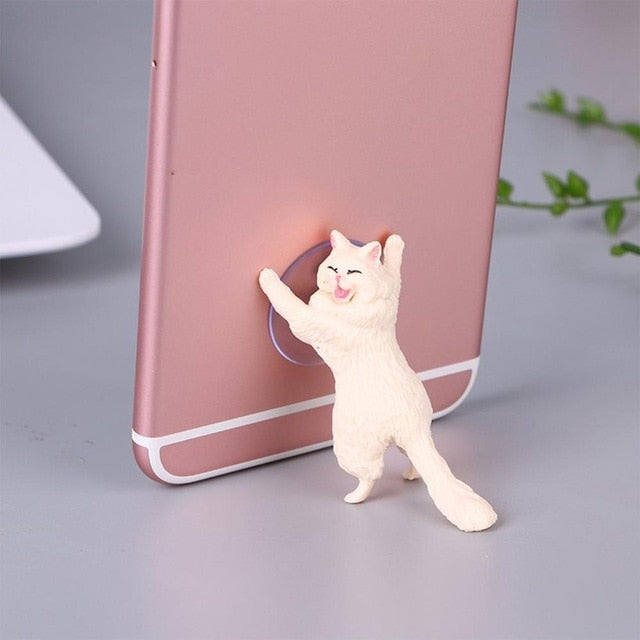 Happy Cat Phone Holder - ValasMall