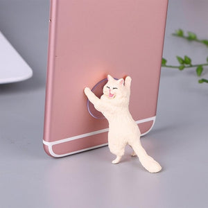 Happy Cat Phone Holder - ValasMall