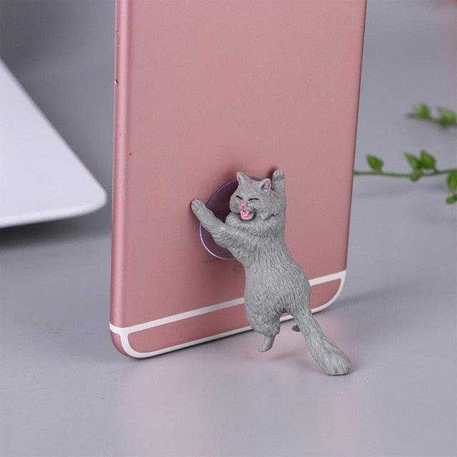 Happy Cat Phone Holder - ValasMall