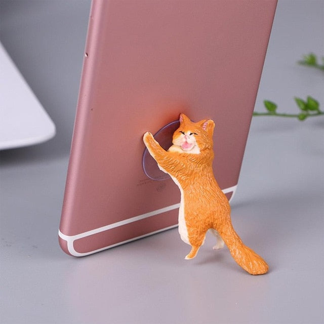 Happy Cat Phone Holder - ValasMall