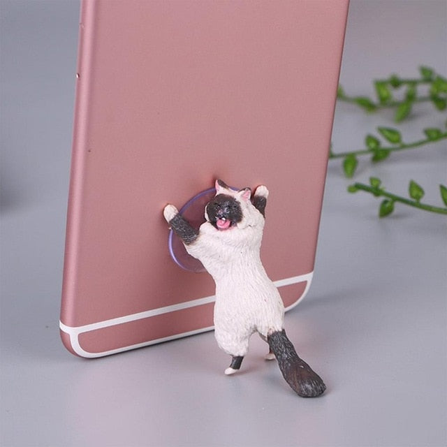 Happy Cat Phone Holder - ValasMall